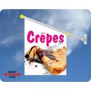 Flagge Crepes mit Eis
