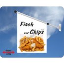 Flagge Fisch und Chips