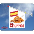 Flagge Churros