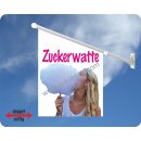 Flagge-Zuckerwatte
