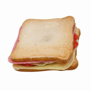 Attrappe Sandwich Tomate Bacon ca. 12,5 x 12,5 cm