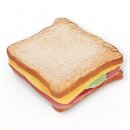 Attrappe Sandwich Tomate Bacon ca. 12,5 x 12,5 cm