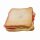 Attrappe Sandwich Tomate Bacon ca. 12,5 x 12,5 cm