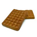 Attrappen Belgische Waffel ca. 12 x 9 cm VE2