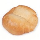 1 Stück Attrappe Brot hell rund ca. 17 x 14,5 cm