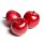 Attrappen Apfel rot 75 mm VE 3