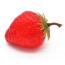 12 Erdbeeren mit Gr&uuml;n