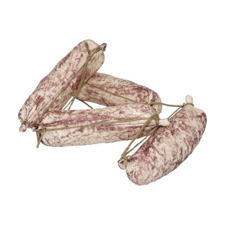 1 Stück Attrappe Würstchenkette Filzetta (Faden mit 4 Stück Wurst) ca. 72 x 12 x 3 cm