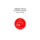 Aufkleber "Kontaktlos bezahlen" Ø 20 cm