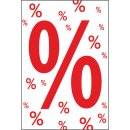Rahmenplakat DIN A1 "Prozent-Zeichen"