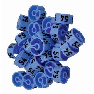 Tex-Clip&reg; Farbsystem Gr. 54, blau - VE25