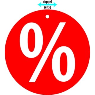 Hänger „% Prozentzeichen“