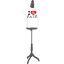 T-Shirt „I LOVE SALE“ Gr. L