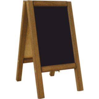Ständer Kreidetafel DIN A5, Holz