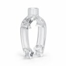 100 Fashion Ovalrohr-Spangen für Größenfähnchen