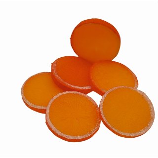 Attrappen Orangenscheiben VE 6