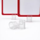 1 Set Plakatrahmen DIN A5 mit PET-Flaschenhalter (transparent)