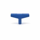 T-Stück 90mm, 10mm Durchmesser, Blau