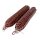 2 Stück Attrappen rote Salami im Netz ca. 45 x 6,5 x 6,5 cm VE2