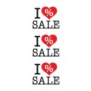 Langbahn &quot;I Love Sale&quot;