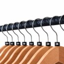 Minireiter schwarz mit weißer Prägung - VE100