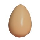 Attrappe Hühnerei XXL - 30 cm braun