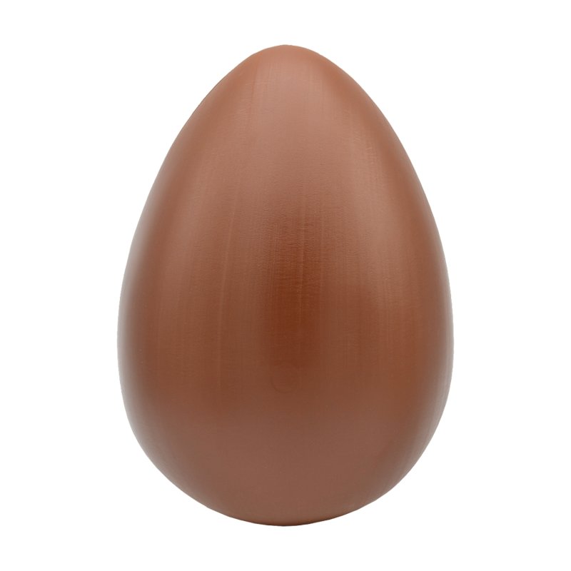 30 cm großes Osterei XXL schokofarben Dekoration Kunststoff Ostern Ei 