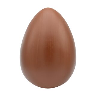 Attrappe Ei Osterei XXL - 30 cm schokoladenfarbig