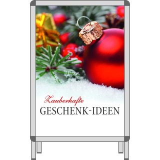 Rahmenplakat DIN A1 "Zauberhafte GESCHENK-IDEEN"