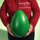 Attrappe Ei Osterei XXL - 30 cm Frühlingsfarben grün