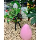 Attrappe Ei Osterei XXL - 30 cm Frühlingsfarben gelb