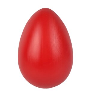 Attrappe Ei Osterei XXL - 30 cm Frühlingsfarben rot