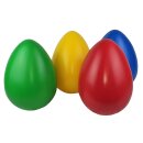 Attrappe Ei Osterei XXL - 30 cm Frühlingsfarben rot