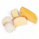 Attrappen Käse Sortiment Set 5 Teile ca. 6 bis 15,5 cm