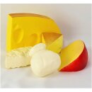 Attrappen Käse Sortiment Set 5 Teile ca. 6 bis 15,5 cm