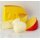 Attrappen Käse Sortiment Set 5 Teile ca. 6 bis 15,5 cm