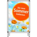 Rahmenplakat DIN A1 „Die neue Sommer Kollektion“