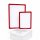 1 Set Plakatrahmen DIN A4 mit PET-Flaschenhalter (transparent)