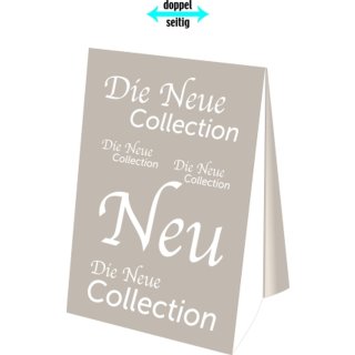 Dachaufsteller "Die Neue Collection" DIN A3