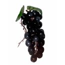 1 Stück Attrappe Weintraube mit 36 Beeren, 18 cm, blau