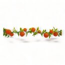 1 Stück Attrappe Girlande Orangen lang 200 cm