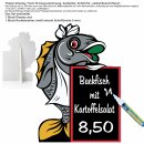 1 Set Aufsteller - Preisschild - Fisch-Auszeichnung -...